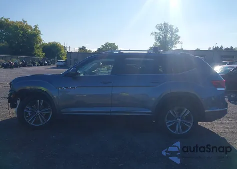 2019 Volkswagen Atlas 3.6L V6 Se W/Technology R-Line z USA, uszkodzony, nr VIN 1V2XR2CA7KC577936